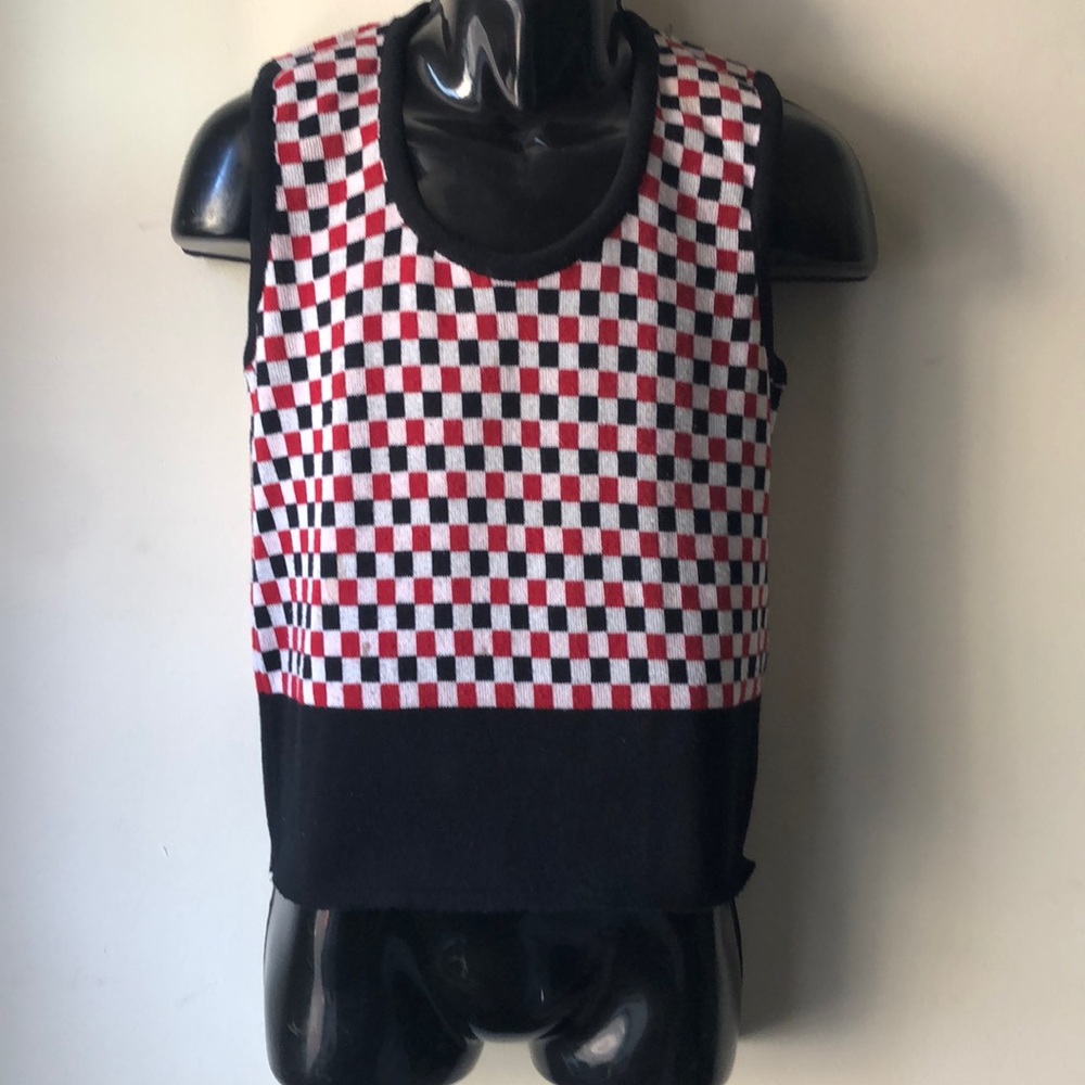 Vintage 1970s sweater vest